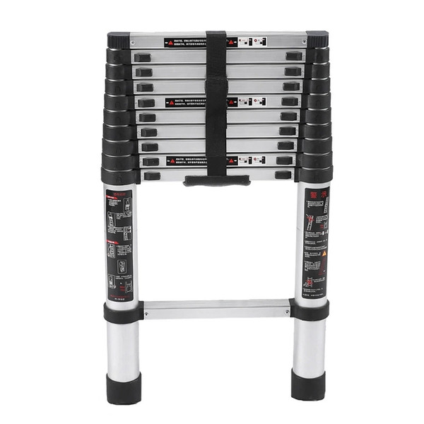 2.3M Thickened Aluminum Alloy Telescopic Ladder with Joint Engineering ...