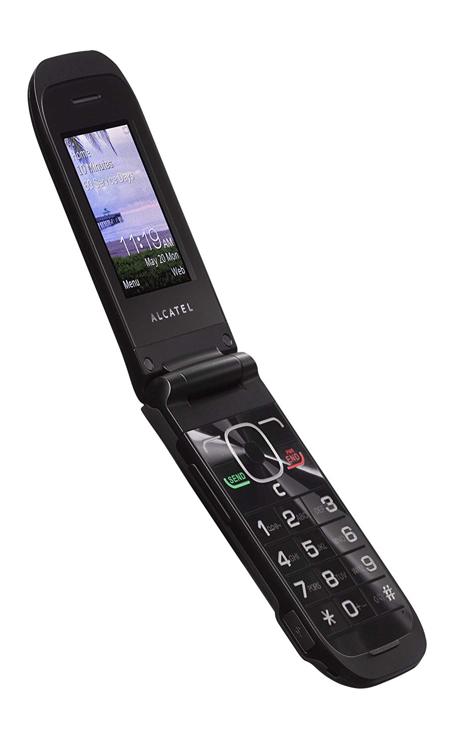 Alcatel Big Easy Flip, Double Minutes Cell Phone (TRACFONE) - BIG nano