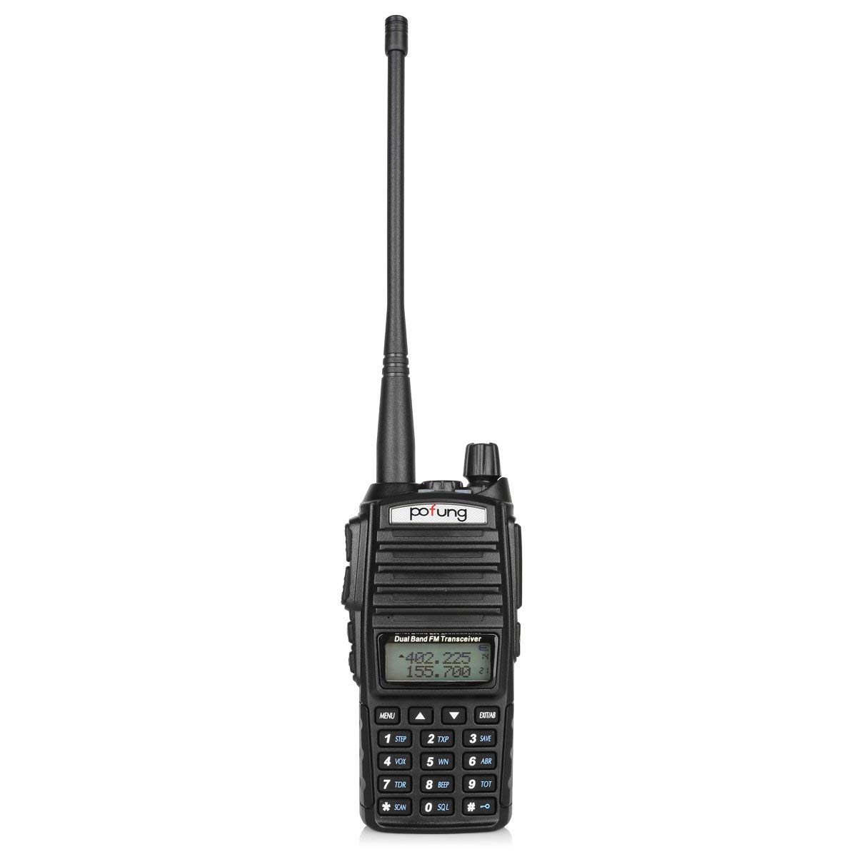 BaoFeng Pofung UV-82 Dual Band Two-Way Radio 136-174MHz VHF & 400 ...