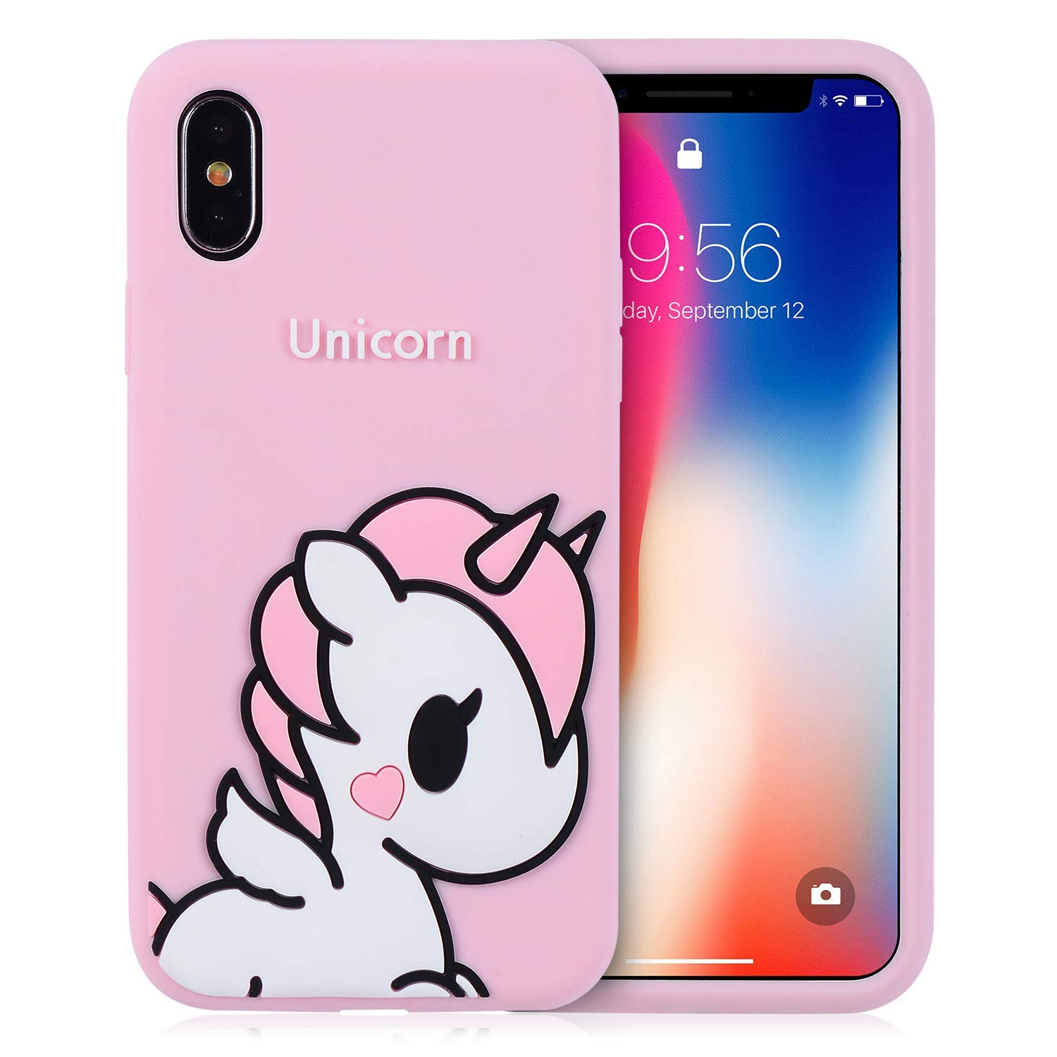 Joyleop Angel Unicorn Case for iPhone 6/6S Plus + Cover,Cute Kids Girls ...