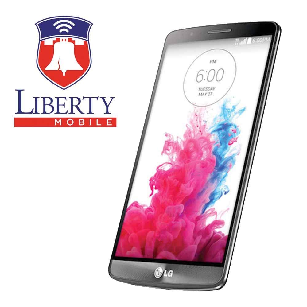 Liberty Mobile LG 3 LS990 - 4G LTE Prepaid Phone - Includes 30 days of ...