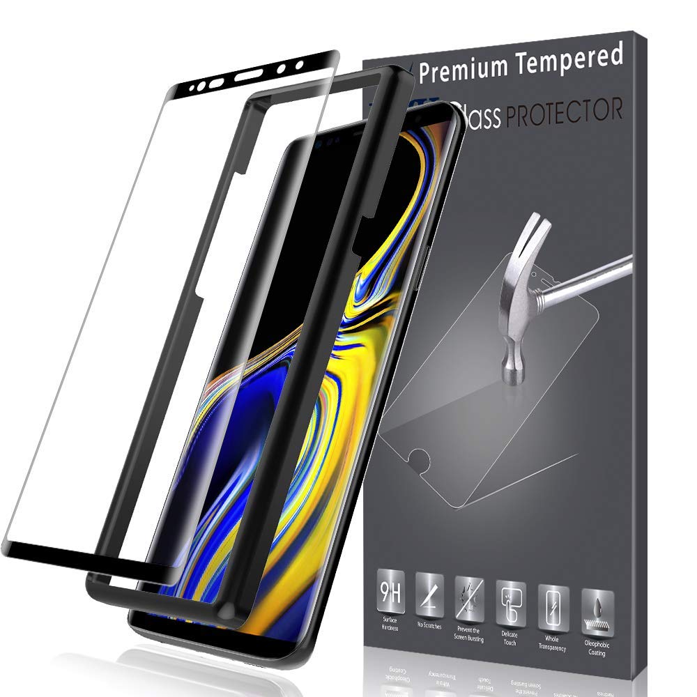 Lk For Samsung Galaxy Note 9 Screen Protector Tempered Glass Case Friendly Alignment Frame