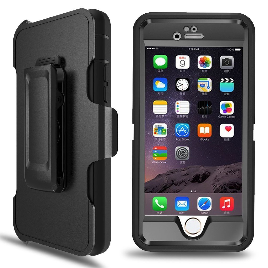 Mblai Iphone 6 Case Iphone 6s Case Defender 4 Layers Rugged Rubber Shockproof Waterproof Drop 0655