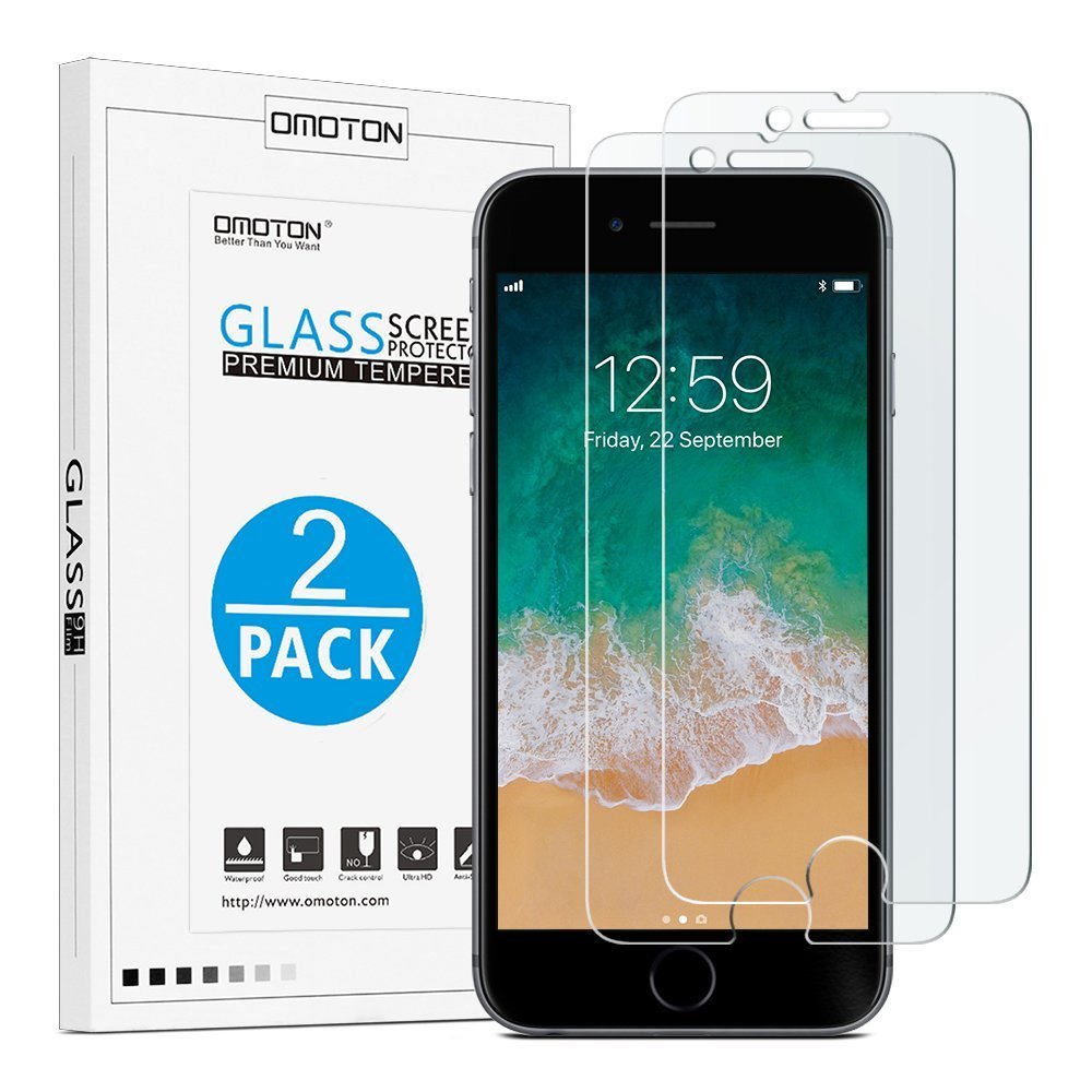 OMOTON SmoothArmor 9H Hardness HD Tempered Glass Screen Protector for ...