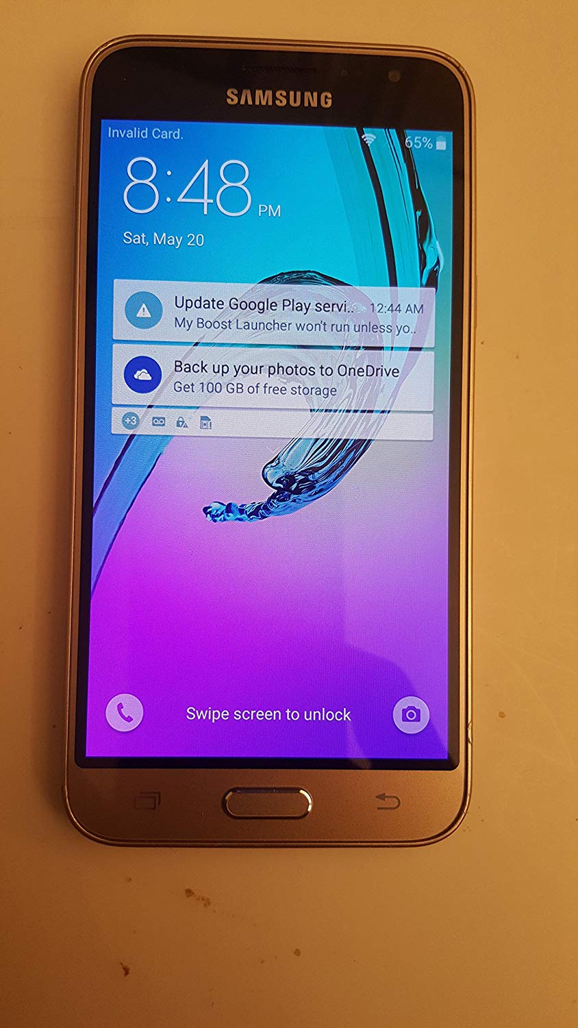 galaxy j3 cell phone