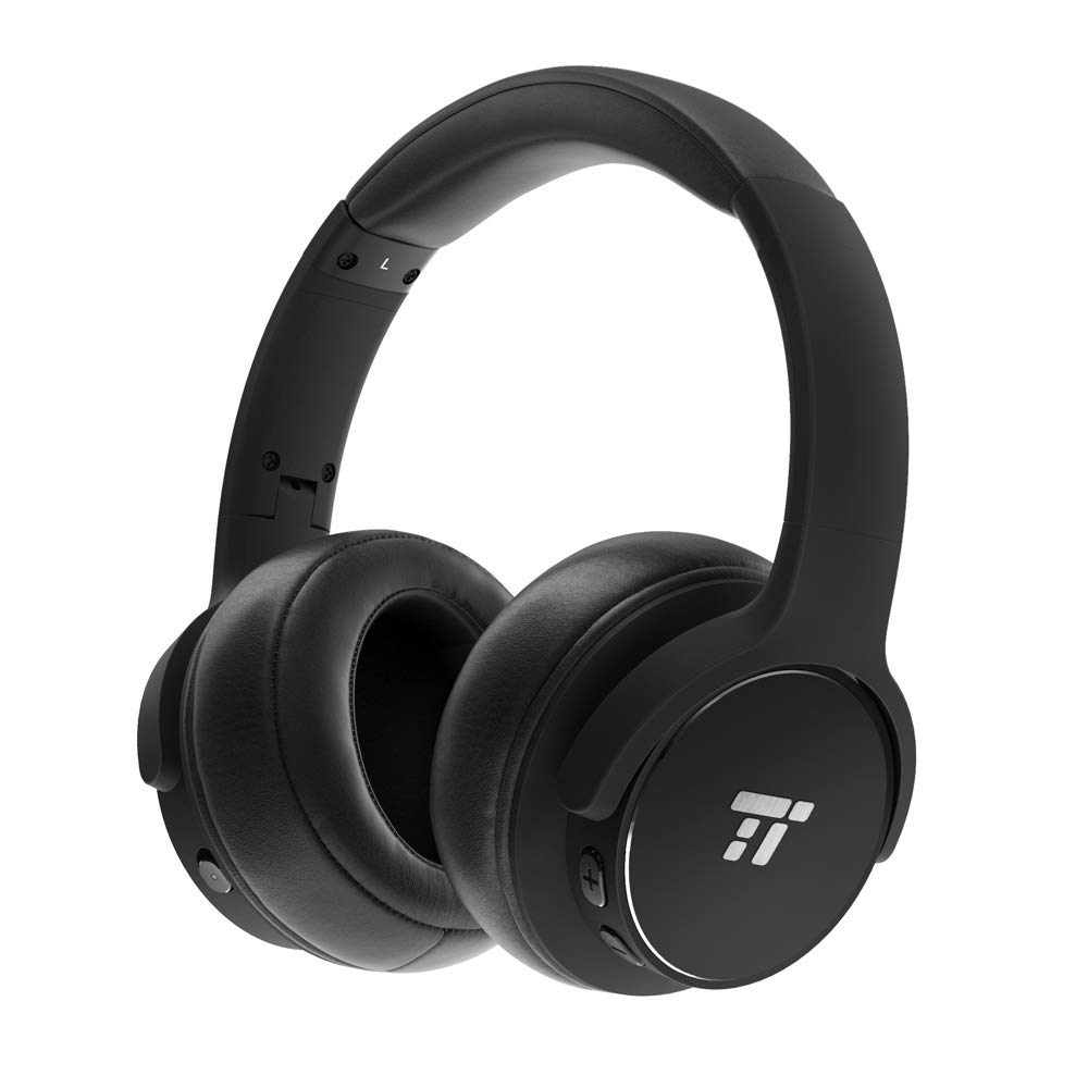 TaoTronics Active Noise Cancelling Bluetooth Headphones HiFi Stereo ...