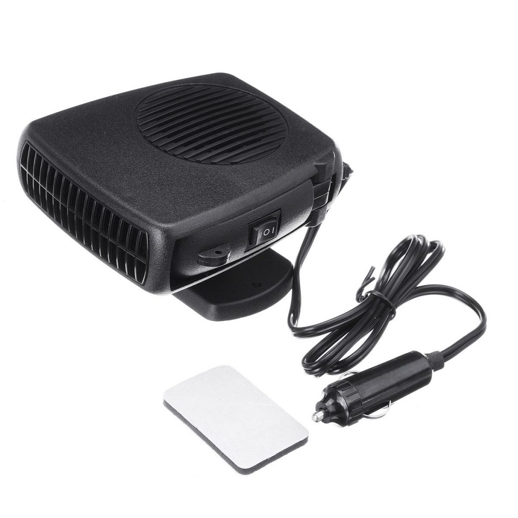 300W 12V/24V DC Portable Car Electric Heater Heating Cooling Fan ...